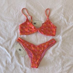 NWT Blackbough Swim Tona Twisted Top and Maui Classic Tease Bottoms